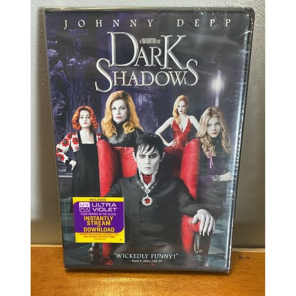 Dark Shadows DVD Johnny Depp Tim Burton Comedy Sealed New - Picture 1 of 2